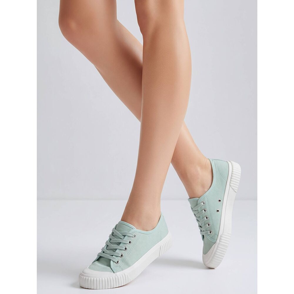 🔸️NIB Guffy Olive Green The Spicewood Canvas Sneakers Size 8